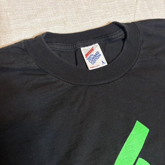 Vintage Breckenridge Shirt Mens Large Black Single Stitch Graphic Made USA 80s - Picture 8 of 12